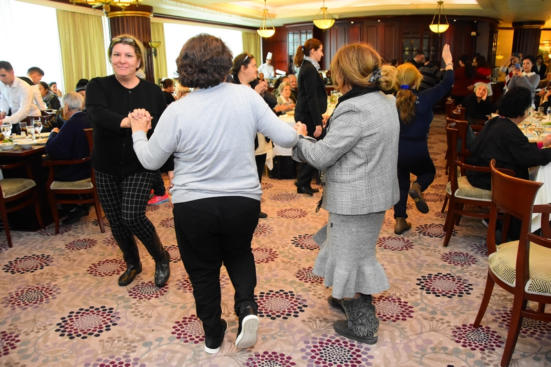 Hilton Beirut Metropolitan Palace's Christmas lunch for the elderly people